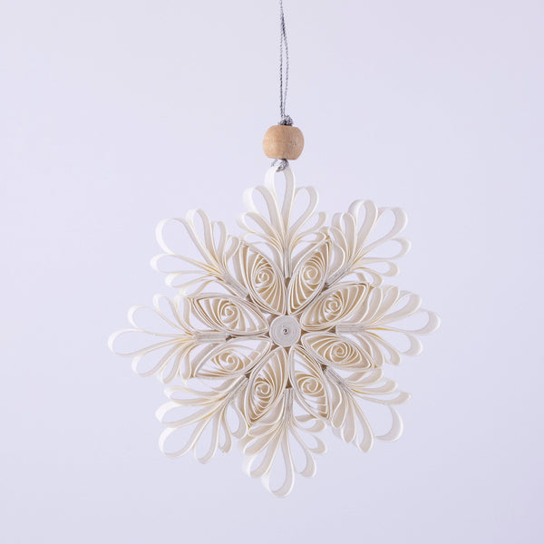 Quilling Snowflake "Aspen" 5 inch Ø | Christmas / Winter