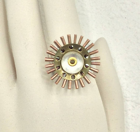 3-tone Adjustable  Ring - R70
