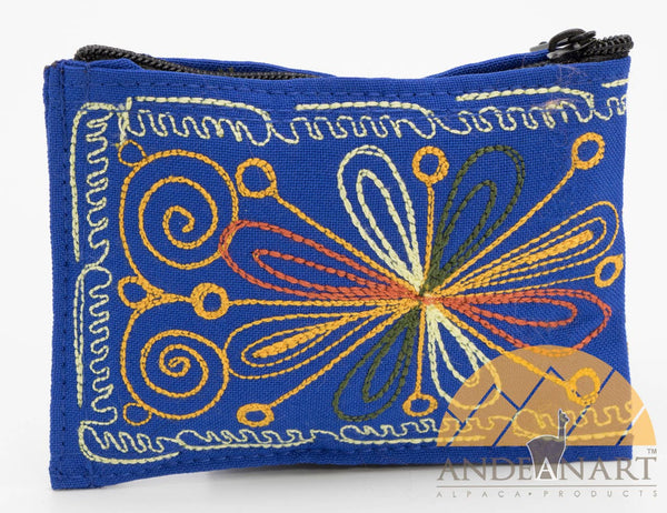 Embroidered Coin Purse Colca Canyon Style by AndeanArt