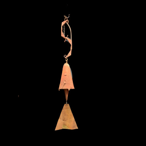 Soleri Bronze Bell #109 - Tall cone