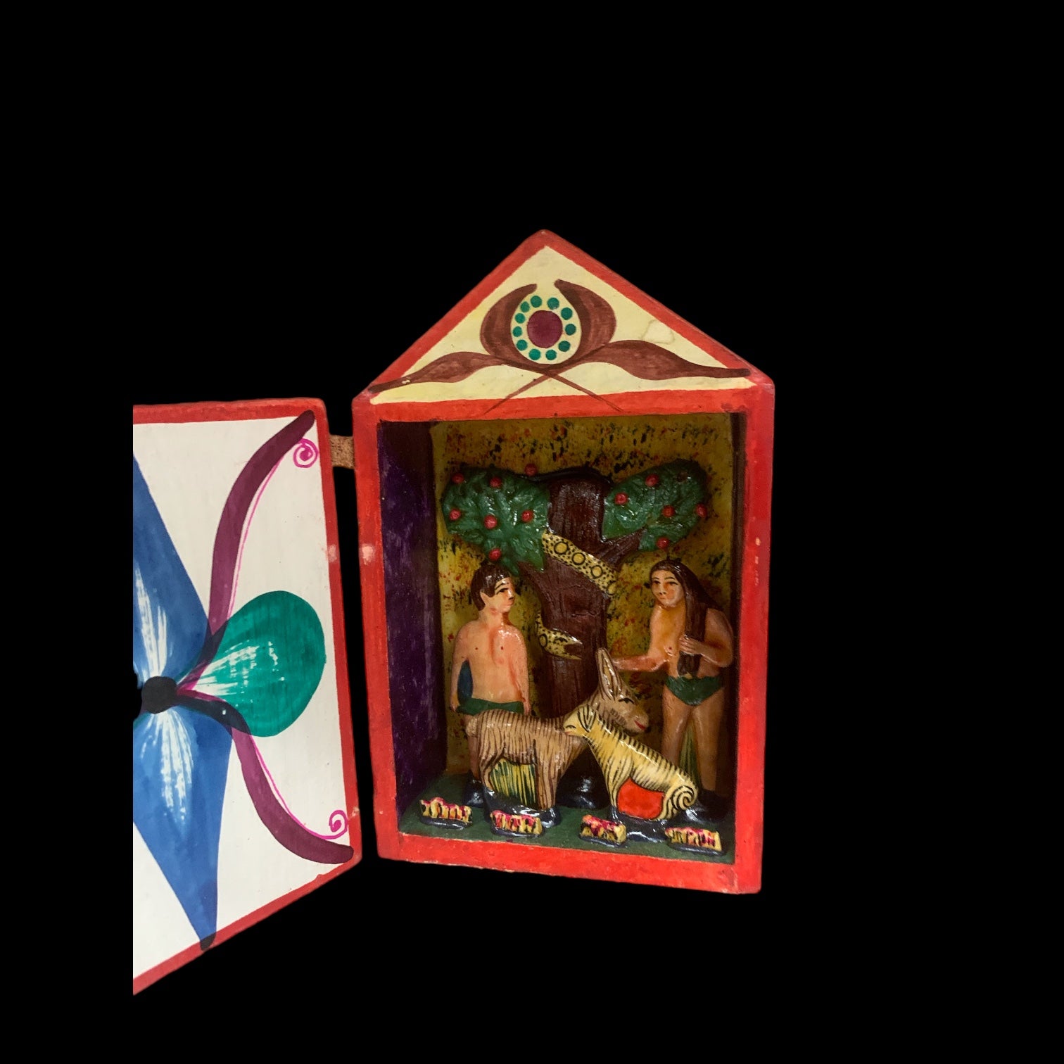 Retablo - Adam & Eve