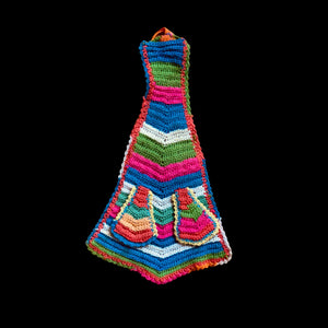 Hand crochet artisan bag from Peru - H