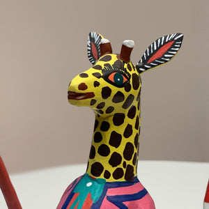 Alebrije - Fishing Giraffe on chair