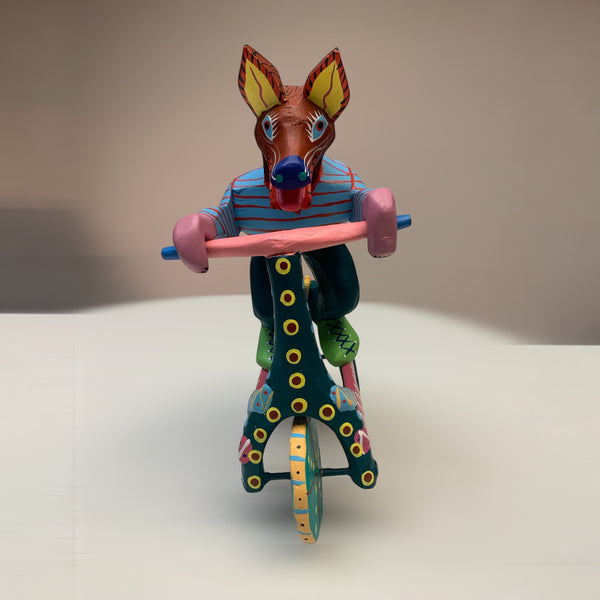 Alebrije - Fox on Bike