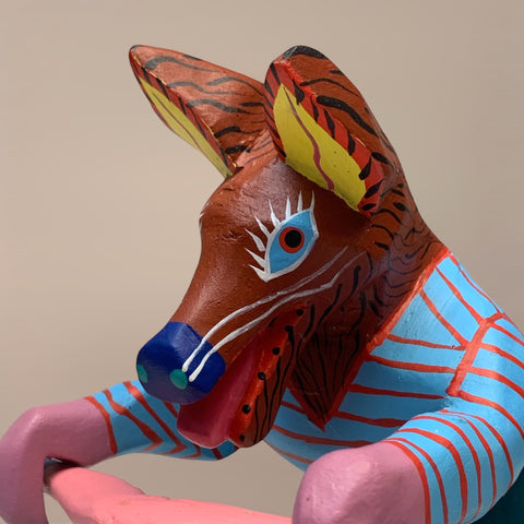 Alebrije - Fox on Bike