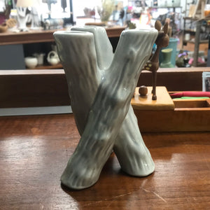 Triple branch bud vase, Camark