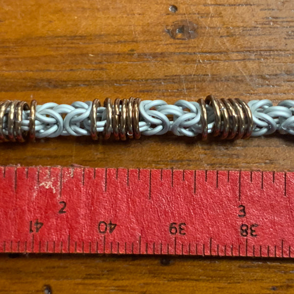 Orbital Byzantine micro maille bracelet