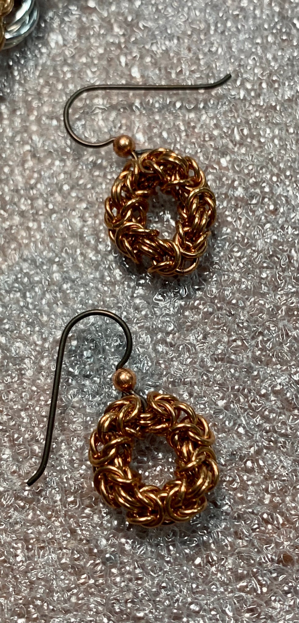 Byzantine “diamond” earrings