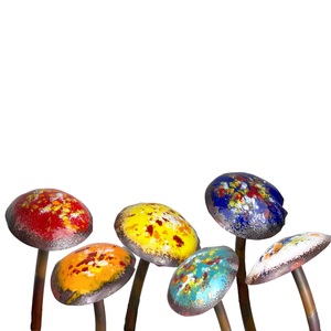 Enamel Copper Mushroom