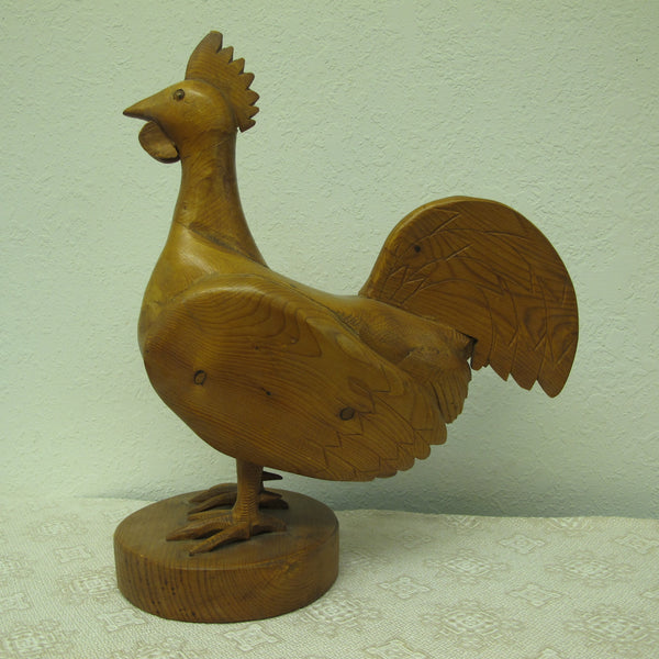 Wood Folk Art Chicken