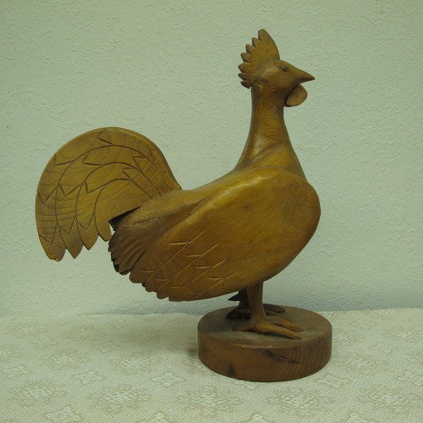 Wood Folk Art Chicken