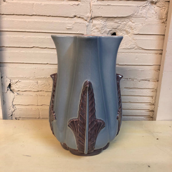 Red Wing Acanthus Leaf Vase 1203