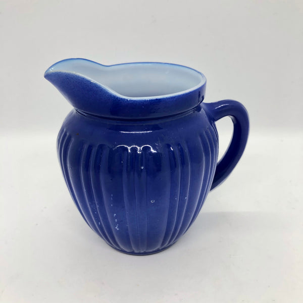 Anchor Hocking individual Milk Jugs, Rainbow Pattern